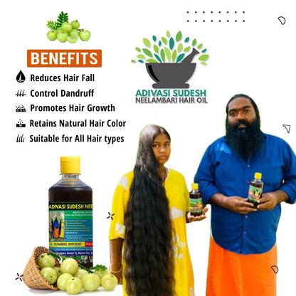 Adivasi Sudesh Herbal Hair Oil🌿